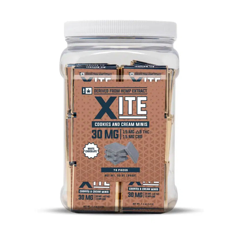 XITE | D9 Mini Chocolate | Cookies n Cream | 30mg - Wild Leaf