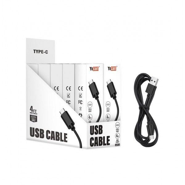 Yocan | Type-C USB 4ft Cable - Wild Leaf