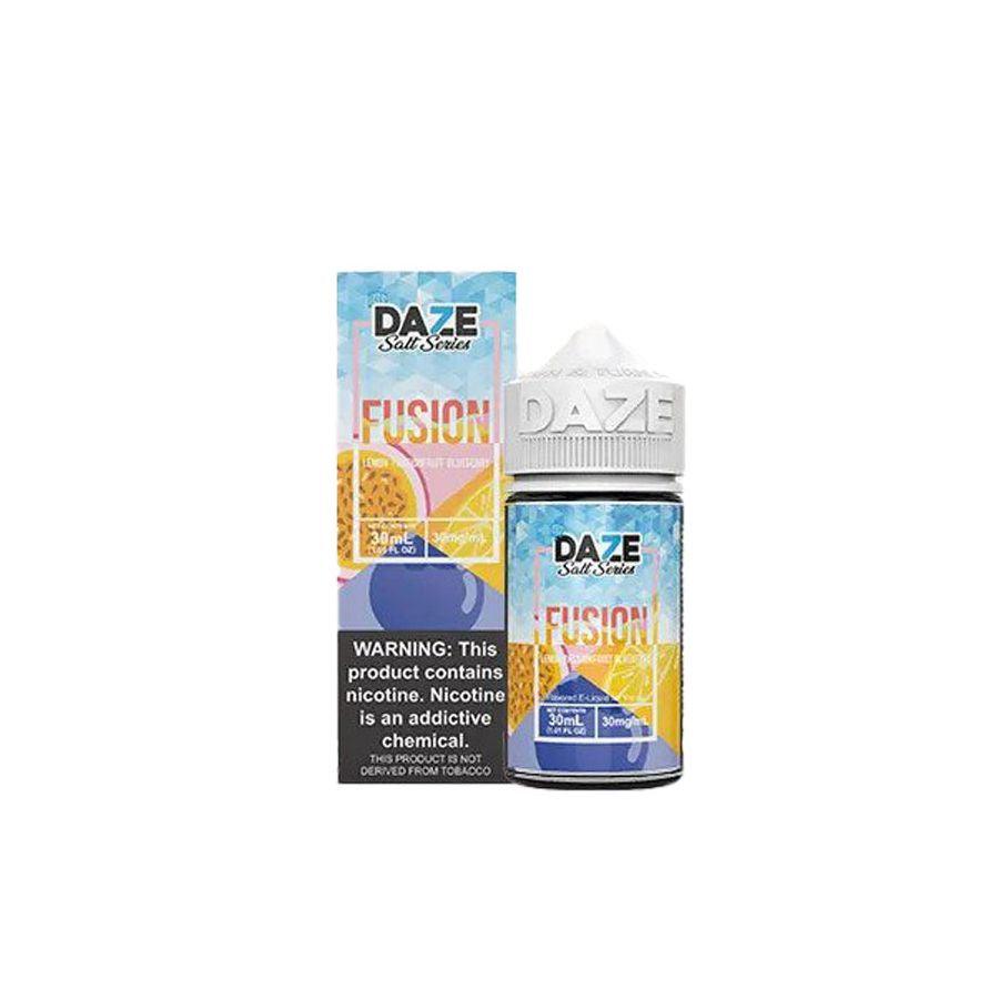 7 Daze Fusion Salts | Iced Lemon Passionfruit Blueberry - Wild Leaf