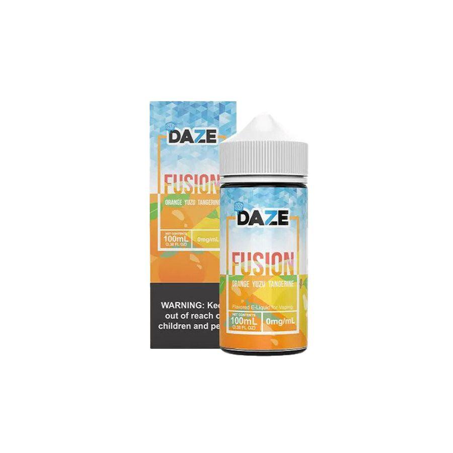 7 Daze Fusion Vape Juice | Iced Orange Yuzu Tangerine - Wild Leaf