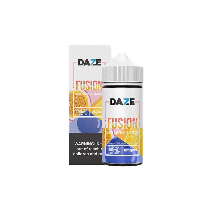 7 Daze Fusion Vape Juice | Lemon Passionfruit Blueberry - Wild Leaf