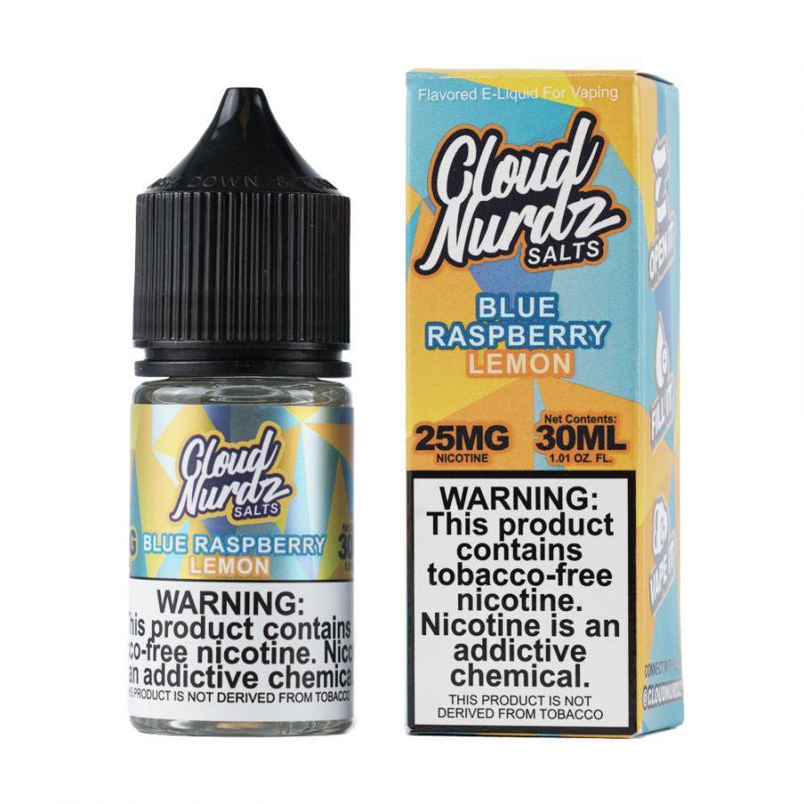 Cloud Nurdz Salts | Blue Raspberry Lemon - Wild Leaf