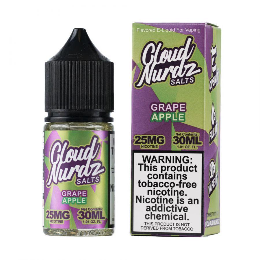 Cloud Nurdz Salts | Grape Apple - Wild Leaf