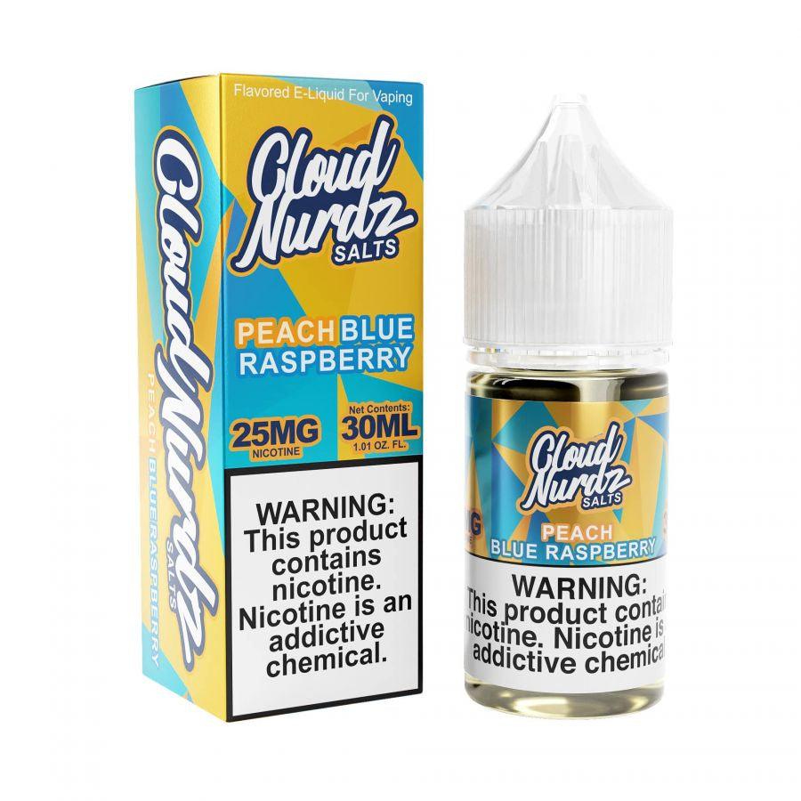 Cloud Nurdz Salts | Peach Blue Raspberry - Wild Leaf