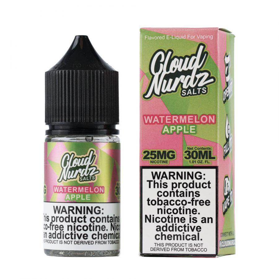 Cloud Nurdz Salts | Watermelon Apple - Wild Leaf