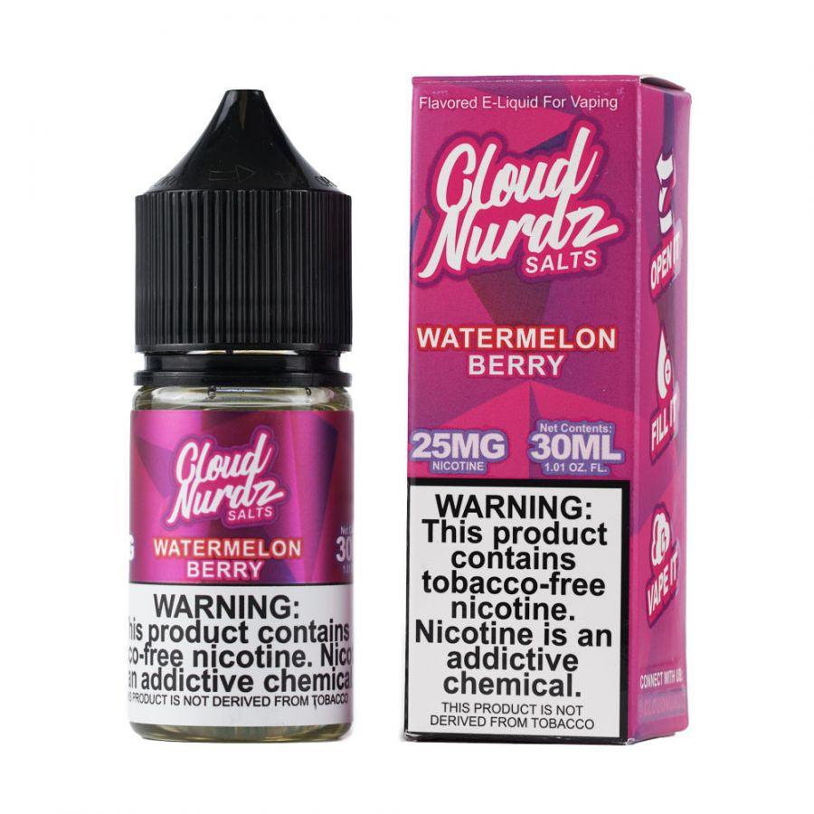 Cloud Nurdz Salts | Watermelon Berry - Wild Leaf