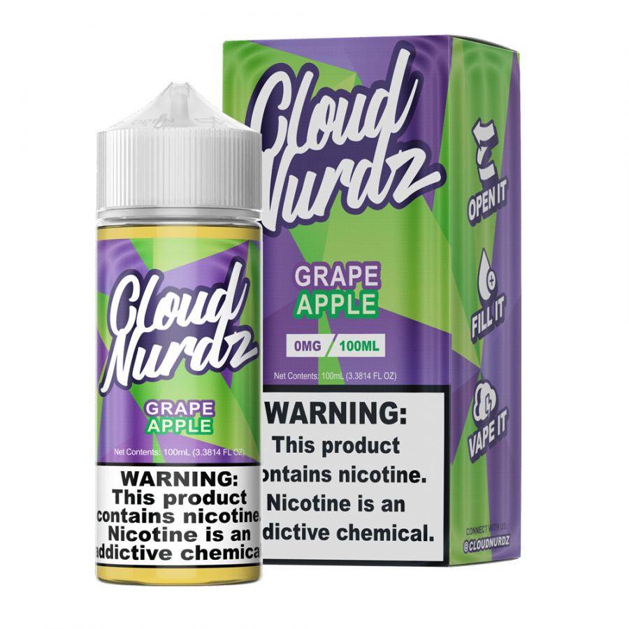 Cloud Nurdz Vape Juice | Apple Grape - Wild Leaf