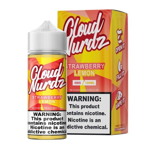 Cloud Nurdz Vape Juice | Strawberry Lemon - Wild Leaf