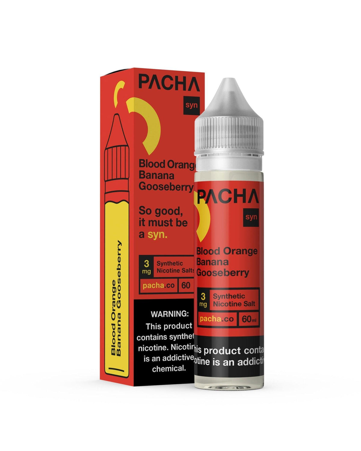 Pachamama Vape Juice | Blood Orange Banana Gooseberry - Wild Leaf