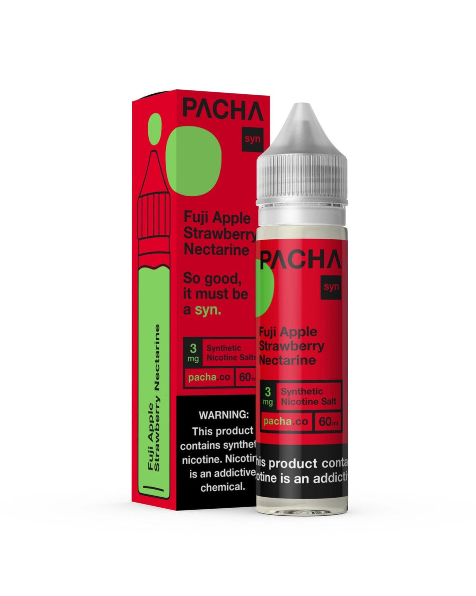 Pachamama Vape Juice | Fuji Apple Strawberry Nectarine - Wild Leaf