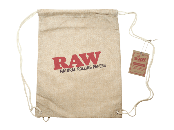 RAW | Drawstring Bag | Tan - Wild Leaf