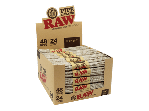 RAW | Pipe Cleaners | Soft Hemp - Wild Leaf
