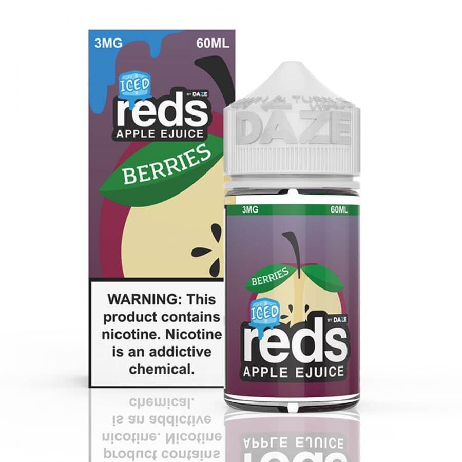 Reds Apple Vape Juice | Berries Iced - Wild Leaf