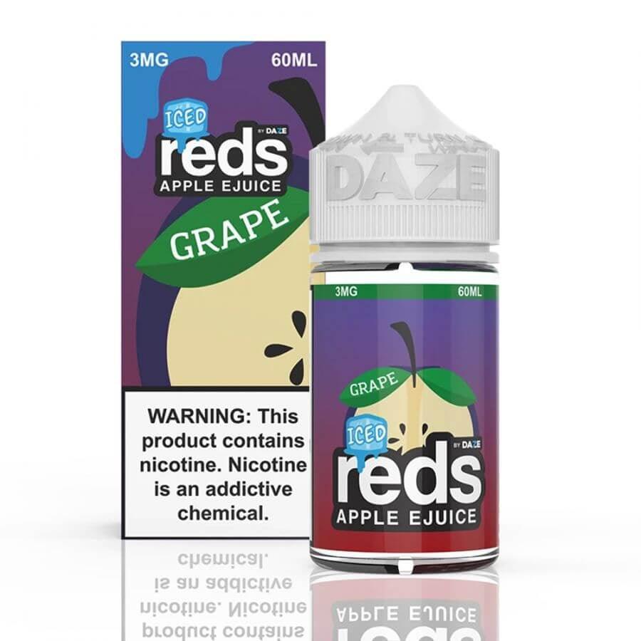 Reds Apple Vape Juice | Grape Iced - Wild Leaf