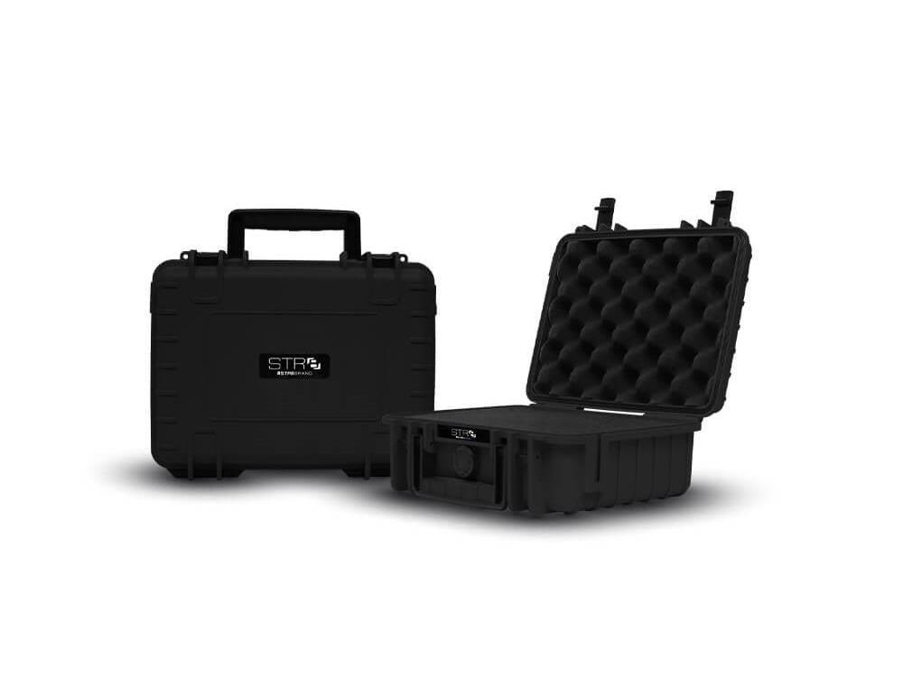 Str8 | Pelican Cases | 10" w/ 2 Layer Pre-Cut Foam -Onyx Black - Wild Leaf