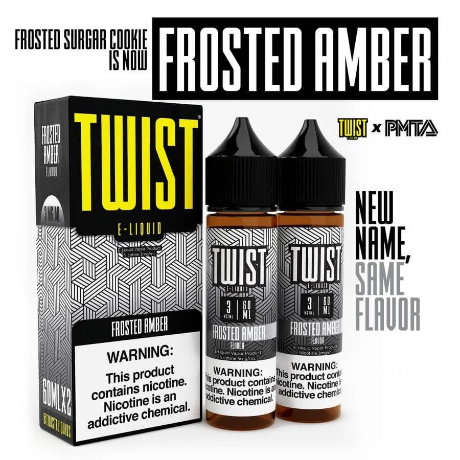 Twist E-Liquid | Frosted Amber - Wild Leaf