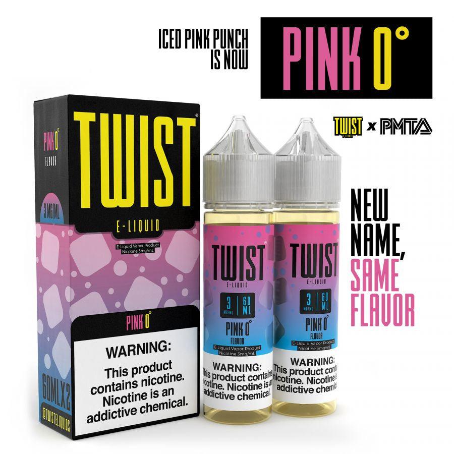 Twist E-Liquid | Pink 0�� / Pink Punch 0�� - Wild Leaf