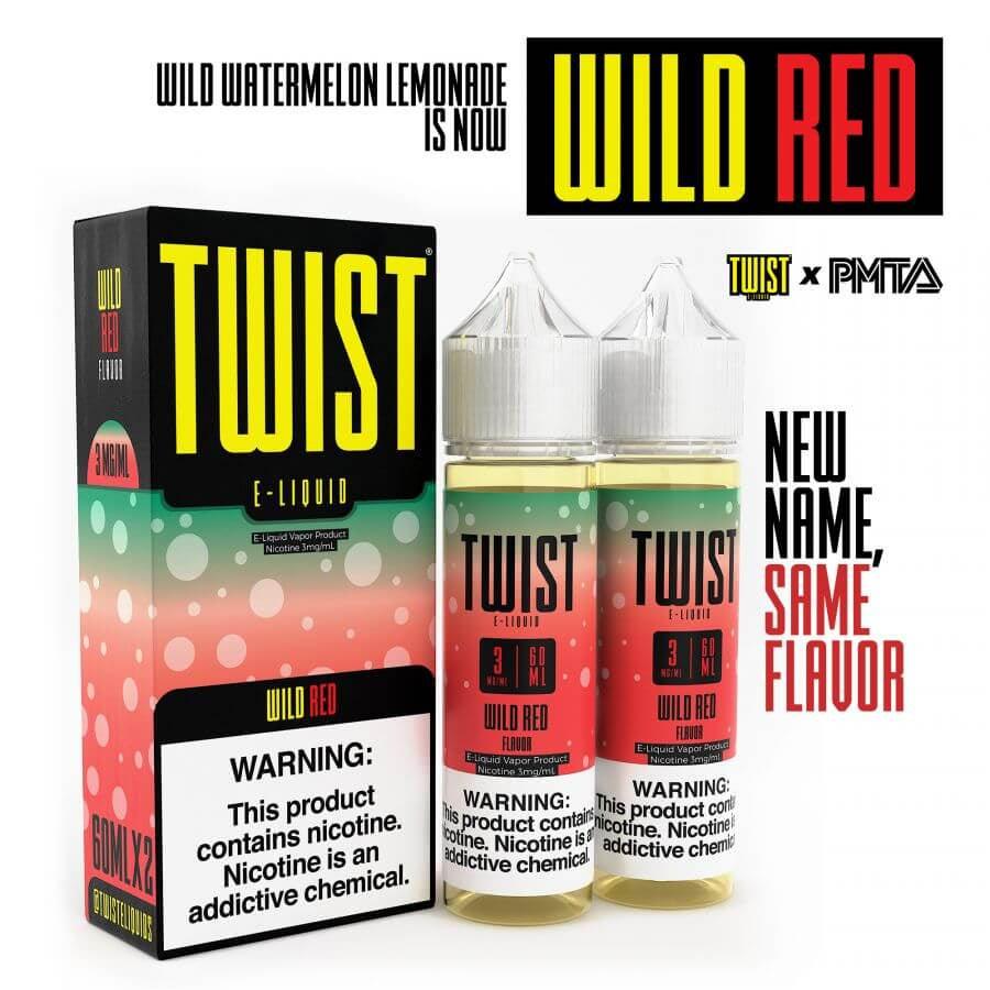 Twist E-Liquid | Wild Red - Wild Leaf