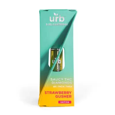 Urb | Saucy Diamonds 2.2g Cartridge - Wild Leaf