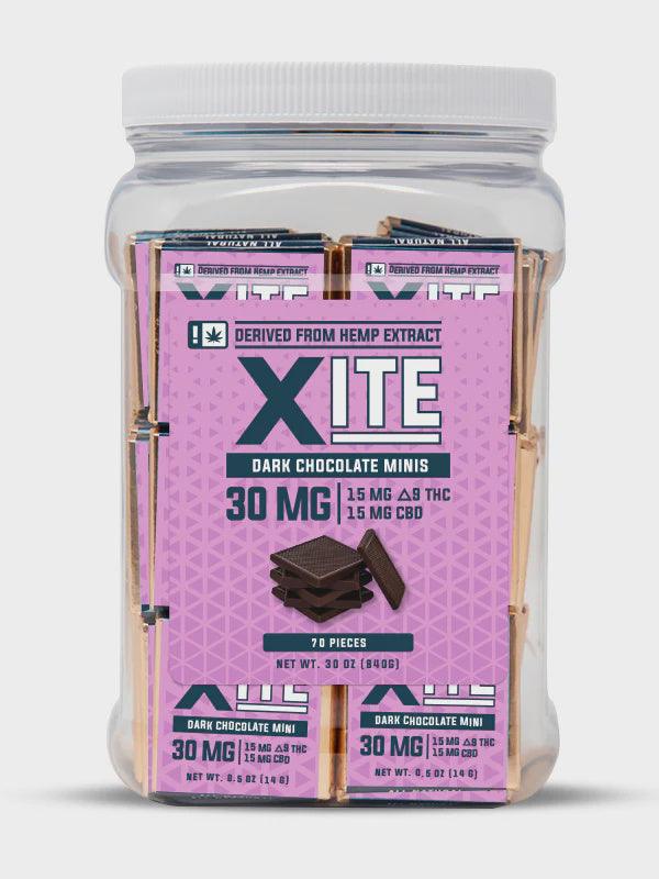 XITE | D9 Dark Chocolate Mini | 30mg - Wild Leaf